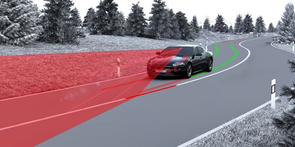 Asistent jízdy v pruhu