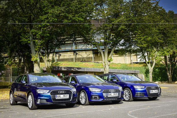 Audi A3, A4 a A5 g-tron