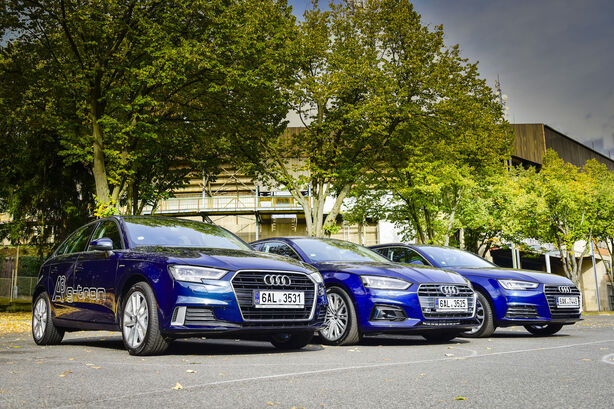Audi A3, A4 a A5 g-tron