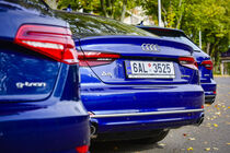 Audi A3, A4 a A5 g-tron