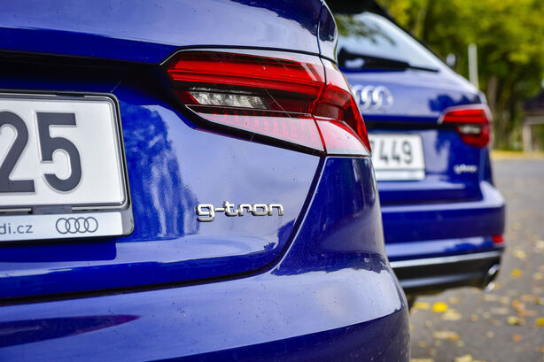 Audi A3, A4 a A5 g-tron