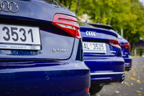 Audi A3, A4 a A5 g-tron