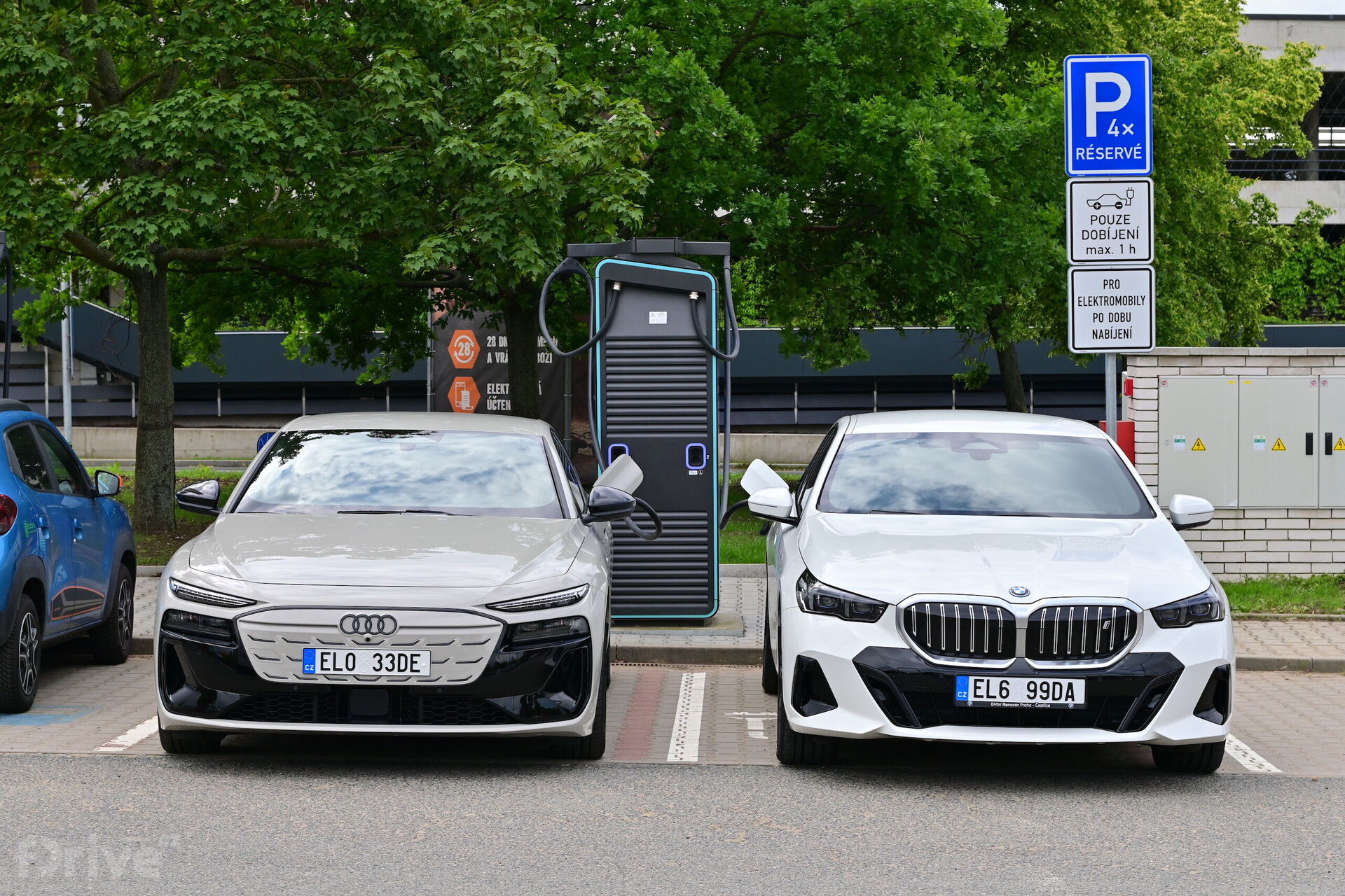 Audi A6 e-tron vs. BMW i5