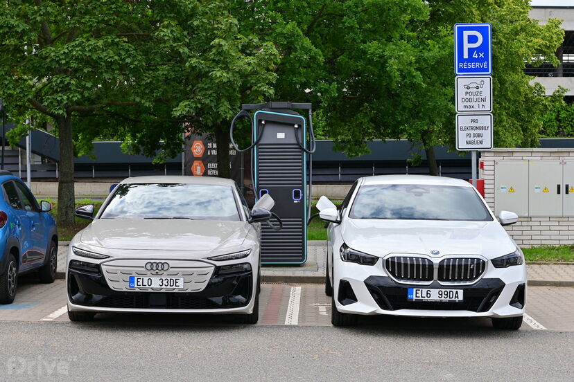 Audi A6 e-tron vs. BMW i5