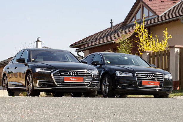 Audi A8 (2017) vs Audi A8 (2010)