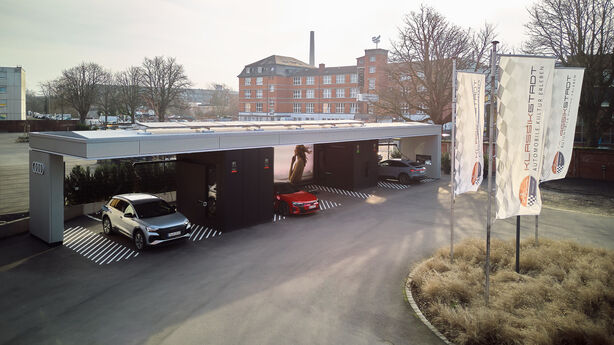 Audi Charging Hub Frankfurt