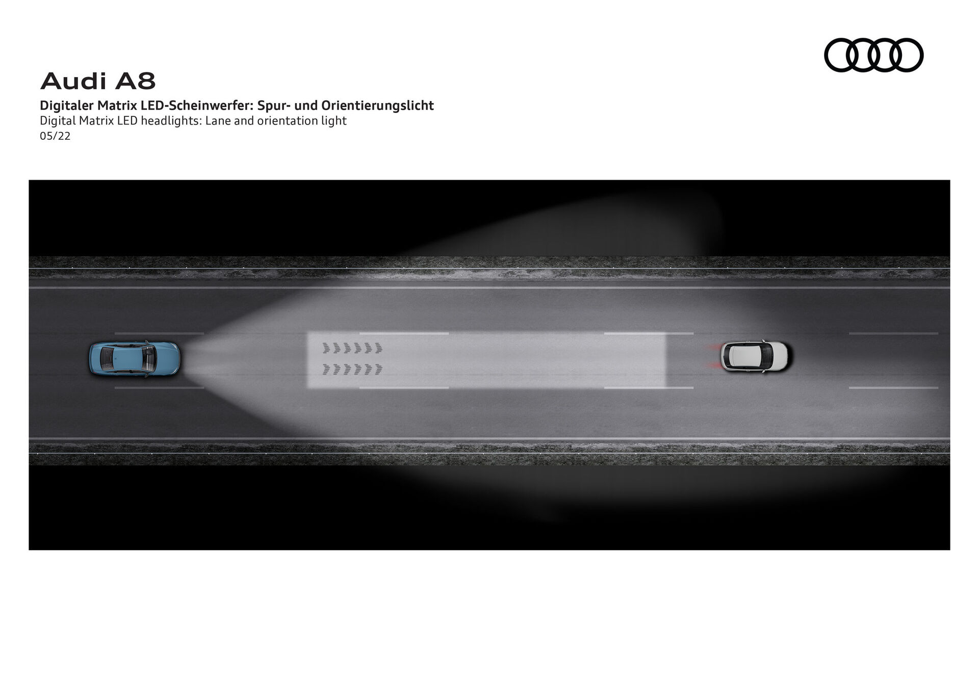 Audi digital matrix light