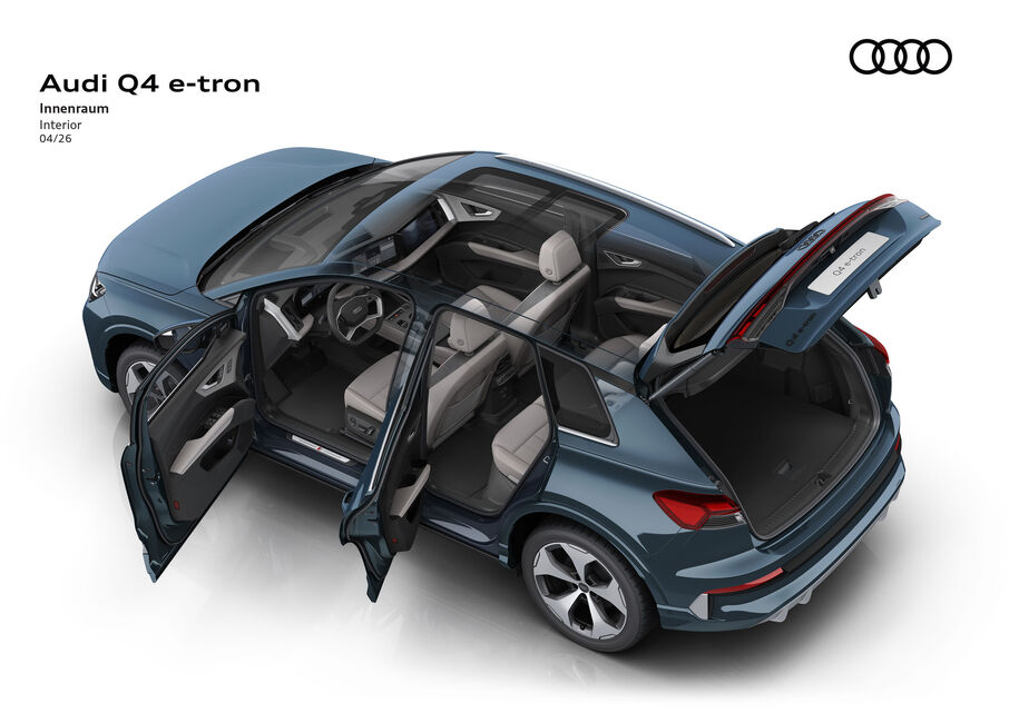 Audi Q4 e-tron facelift (2026)