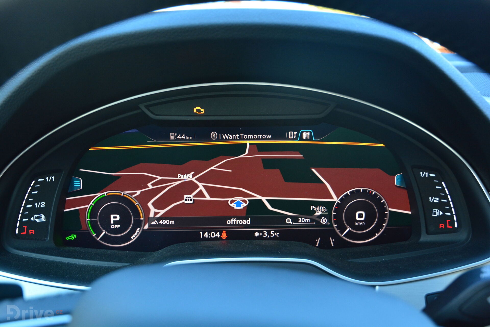 Audi Q7 e-tron virtual cockpit
