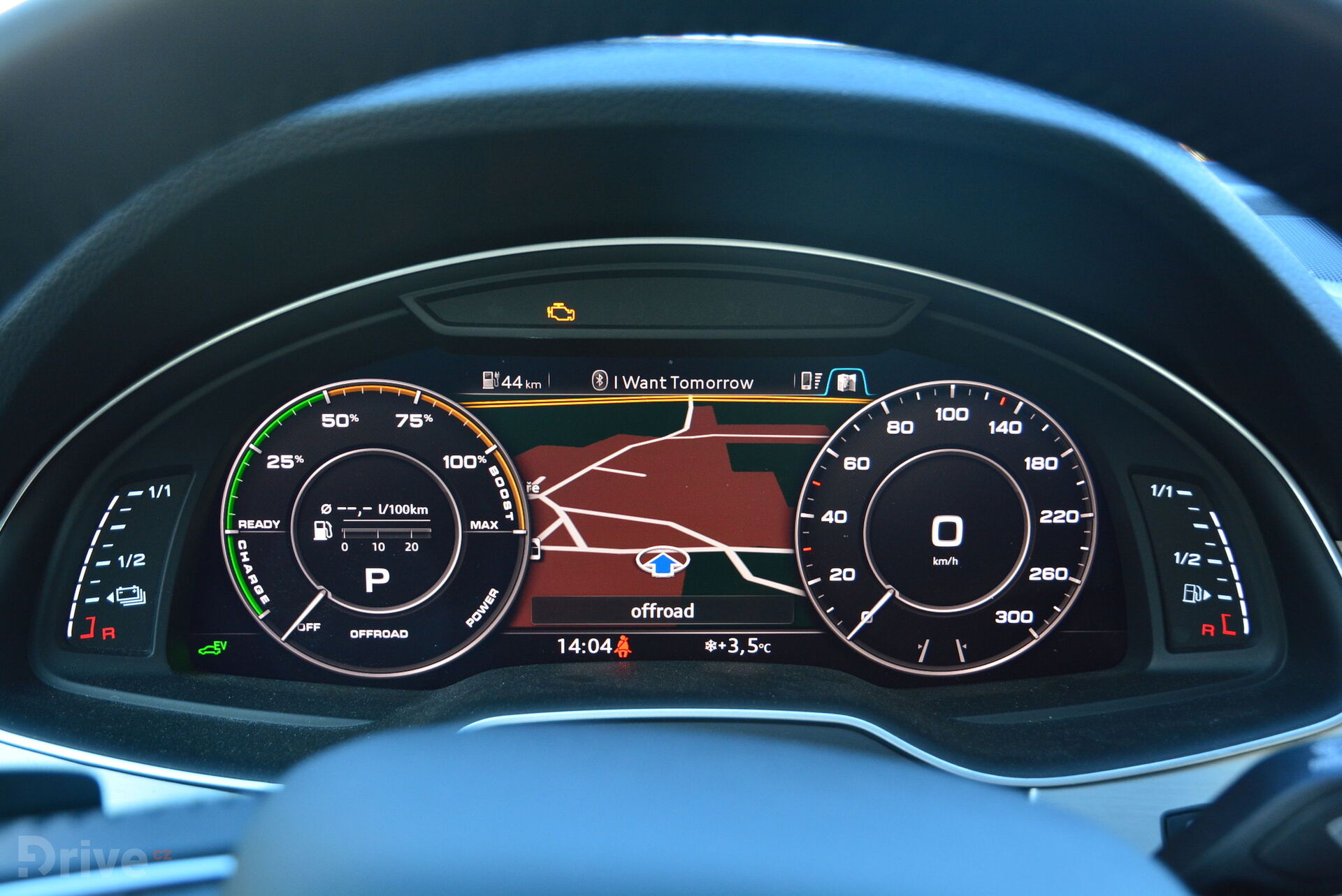 Audi Q7 e-tron virtual cockpit