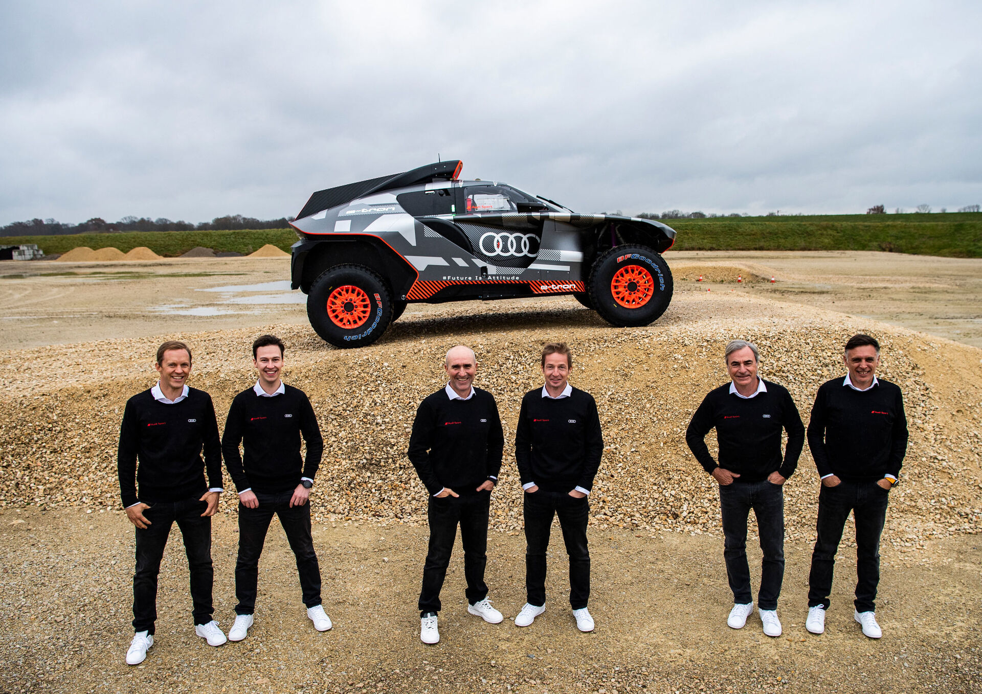 Audi RS Q e-tron - posádka na Dakar 2022