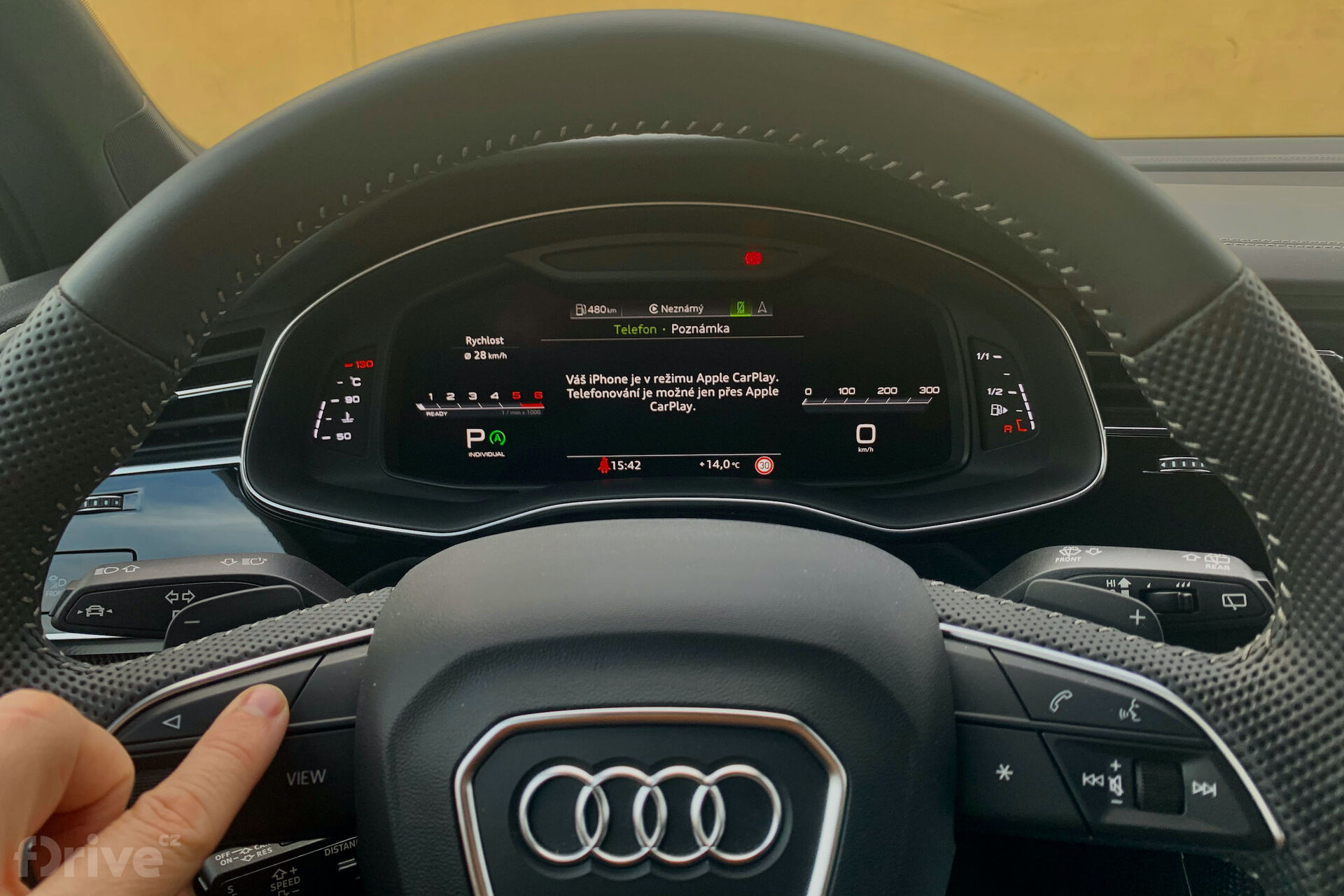Audi SQ7 virtual cockpit