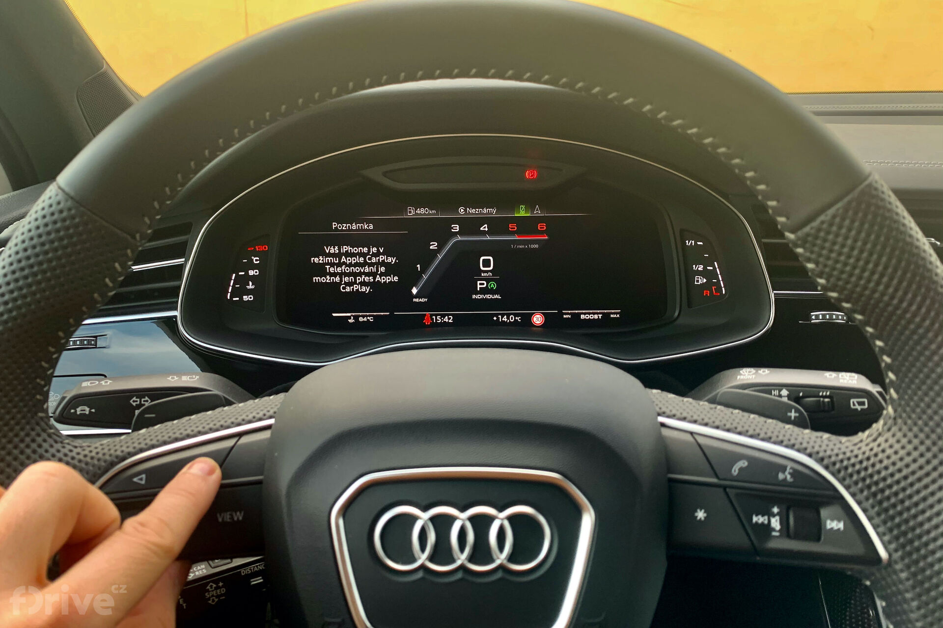 Audi SQ7 virtual cockpit