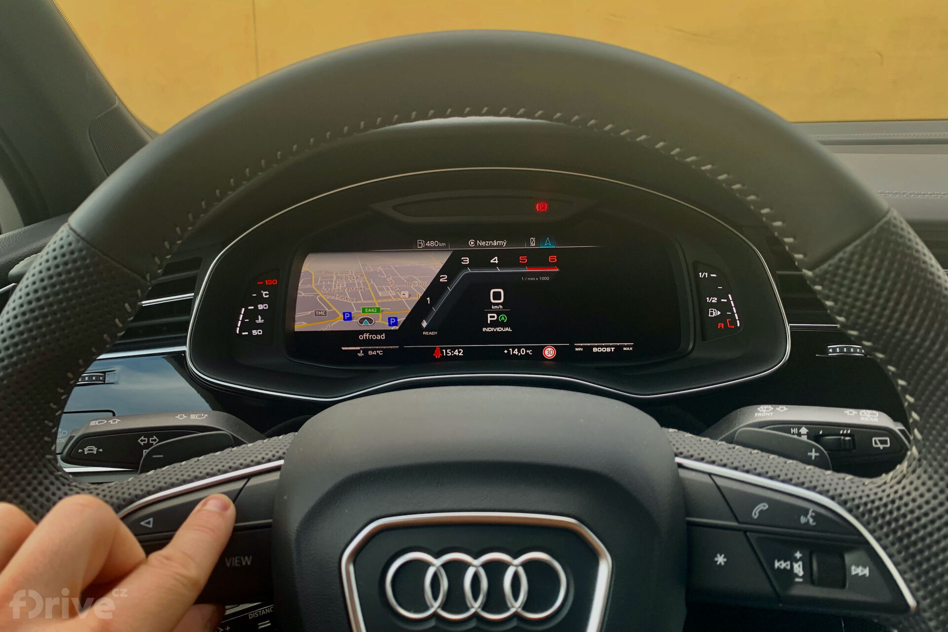 Audi SQ7 virtual cockpit
