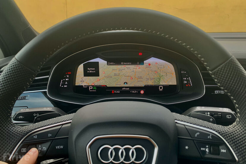 Audi SQ7 virtual cockpit