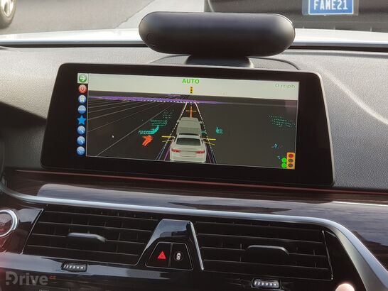 Autonomní BMW řady 5