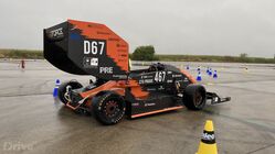 Autonomní elektrická formule eForce DV.01