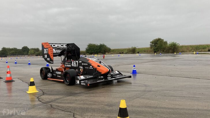 Autonomní elektrická formule eForce DV.01