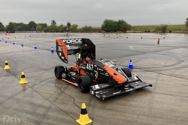 Autonomní elektrická formule eForce DV.01