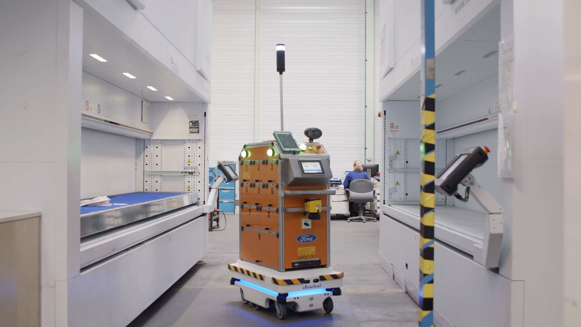 Autonomní robot od automobilky Ford