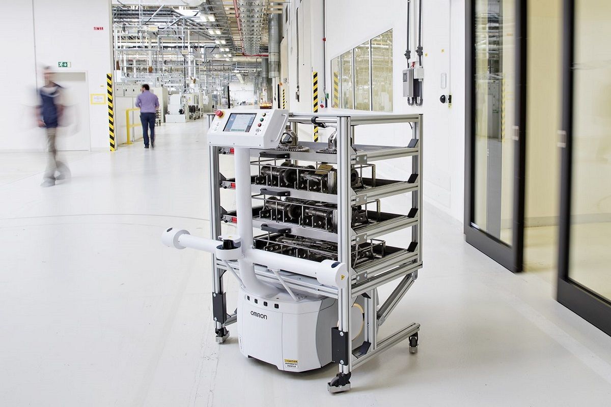 autonomní robot Škoda auto