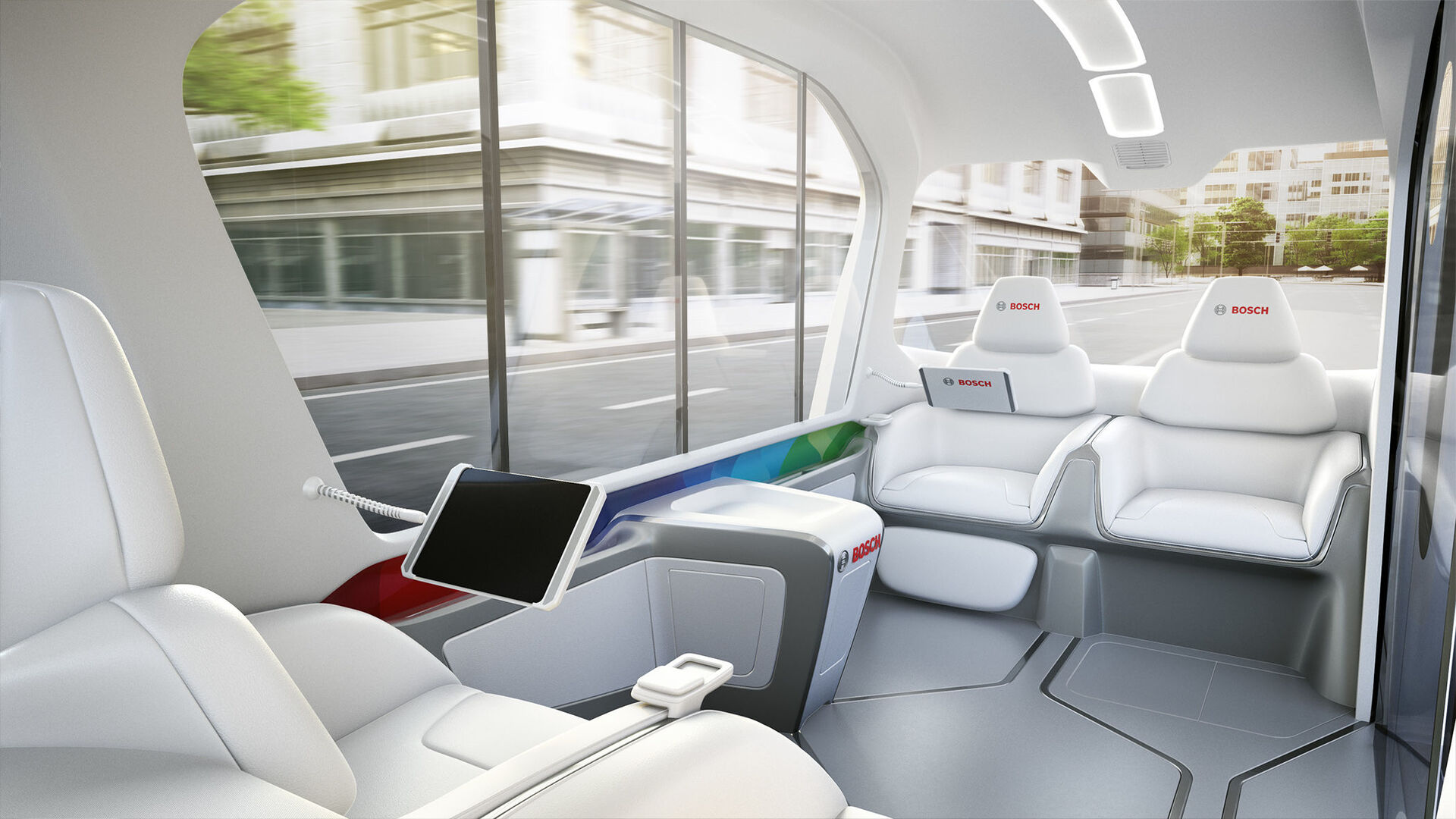 Autonomní shuttle od společnosti Bosch