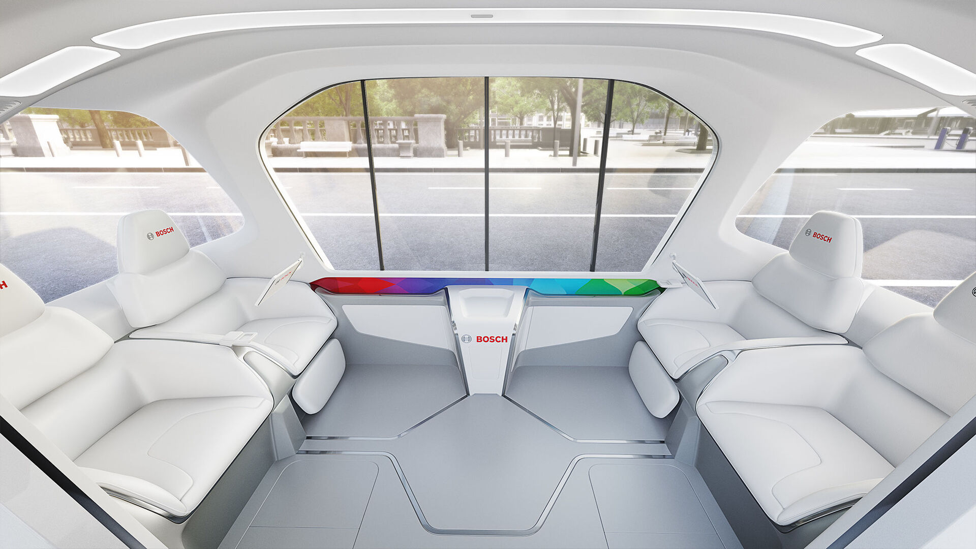 Autonomní shuttle od společnosti Bosch
