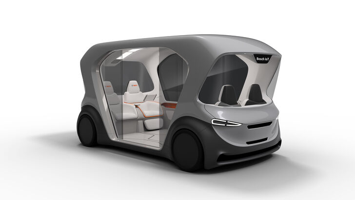 Autonomní shuttle od společnosti Bosch