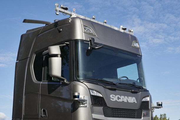 Autonomní tahač Scania