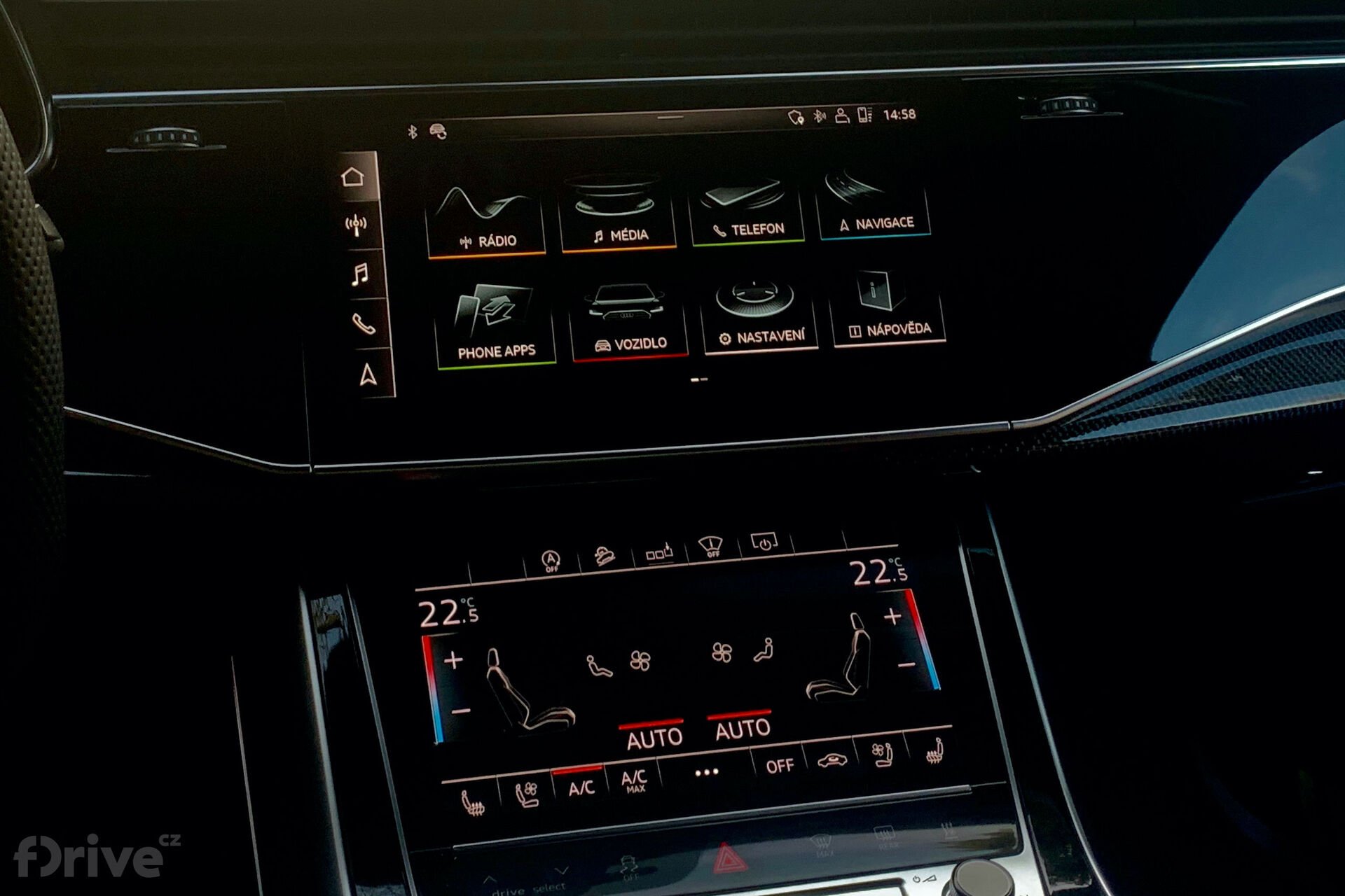Bezdrátové Apple CarPlay v Audi SQ7