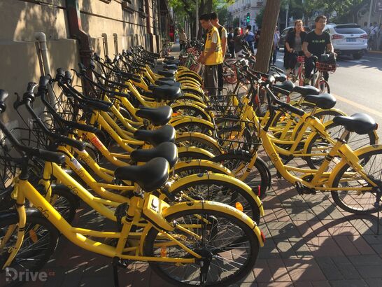 Bikesharing v Číně