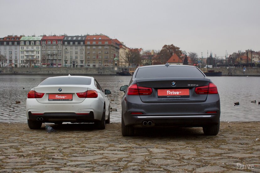 BMW 330e vs. 428i