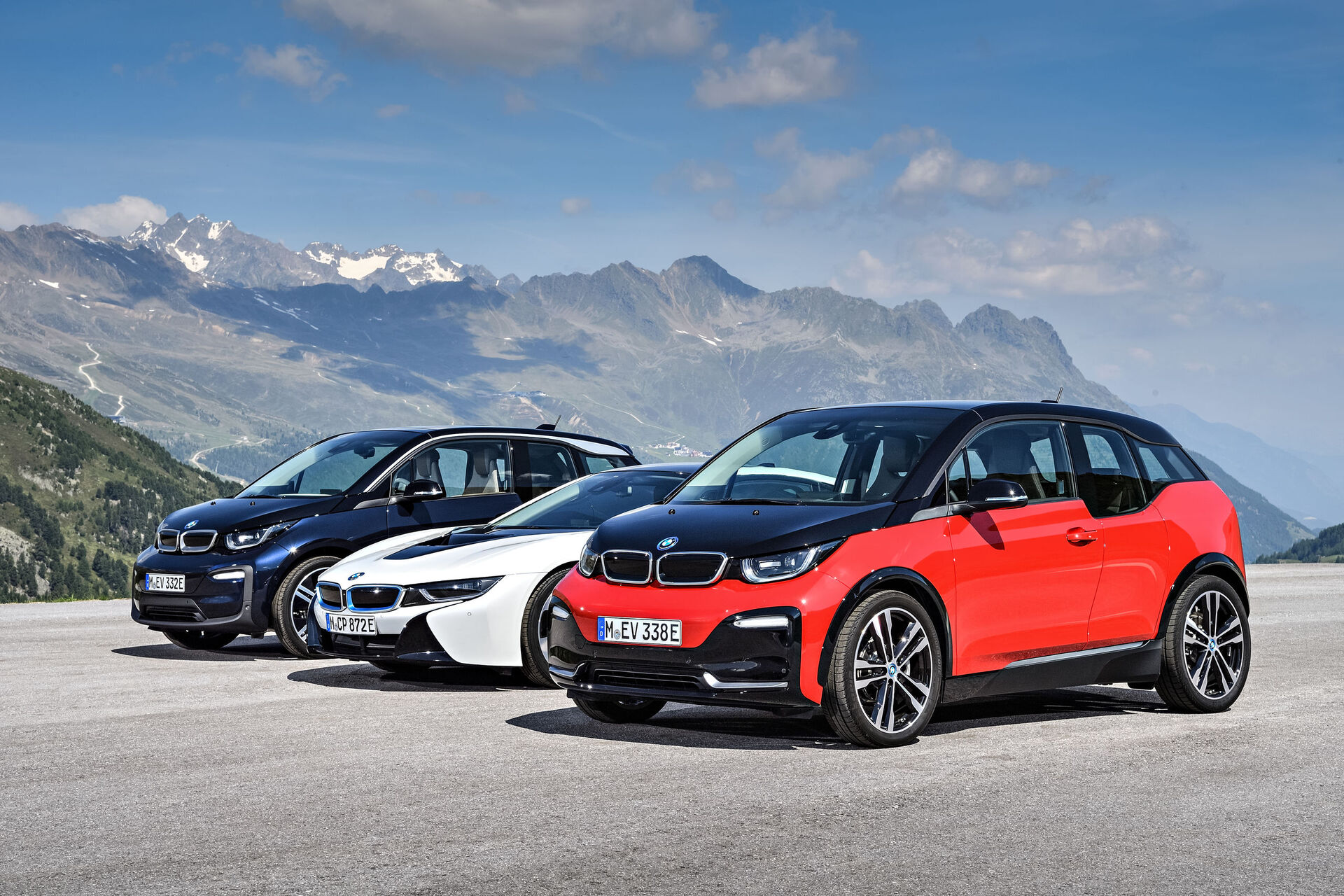 BMW i3s,BMW i3 a BMW i8