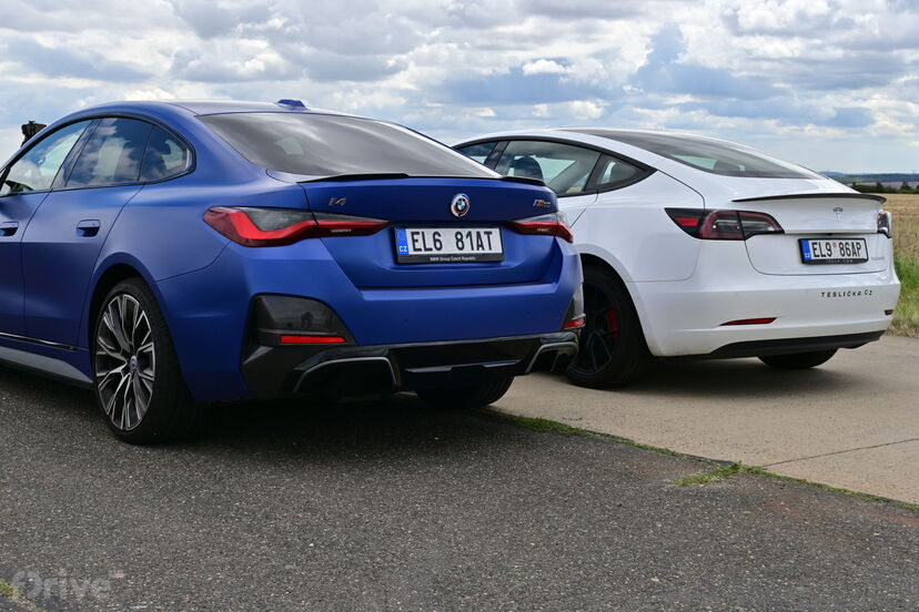 BMW i4 vs. Tesla Model 3