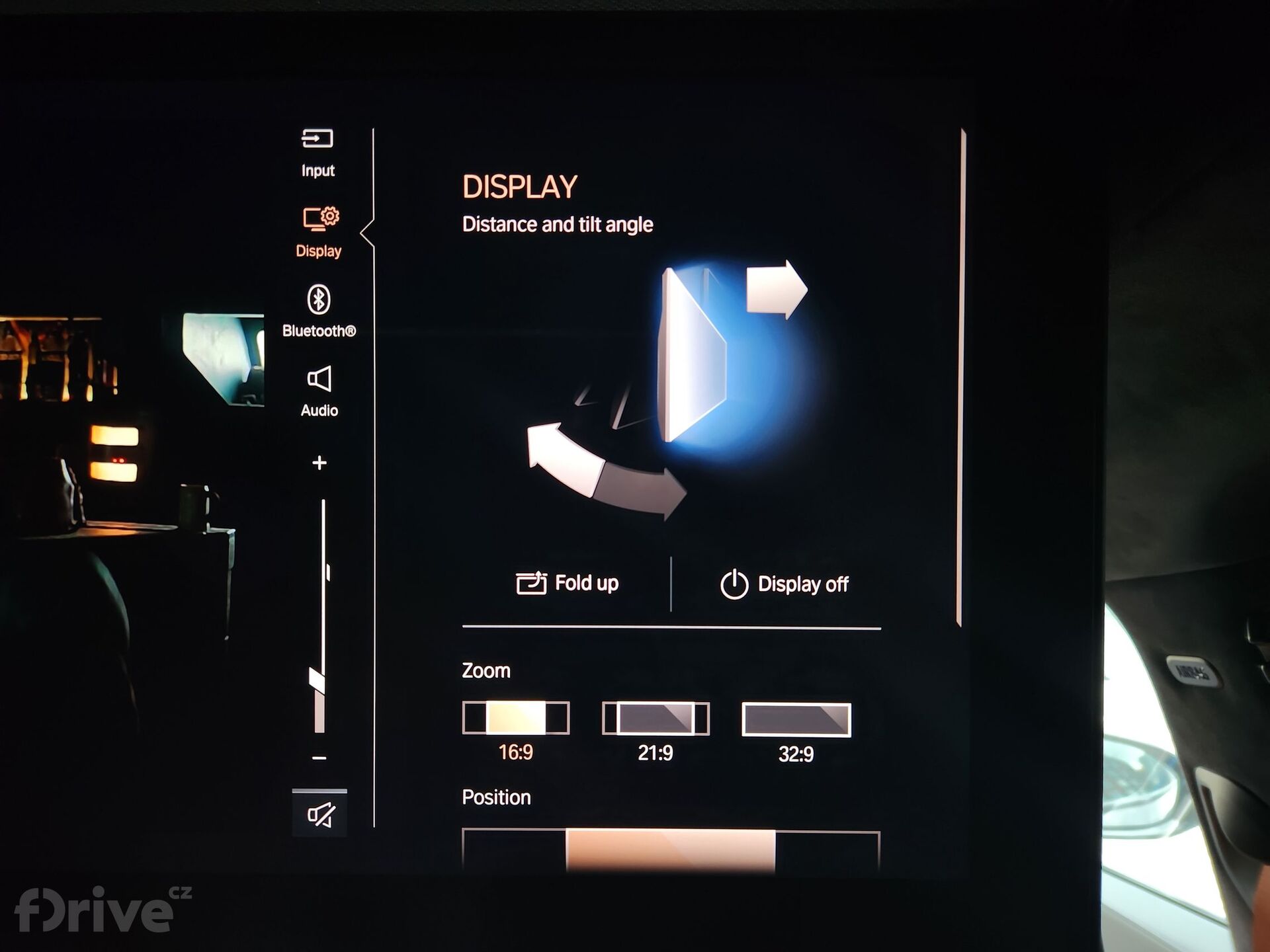 BMW i7 Theatre Screen