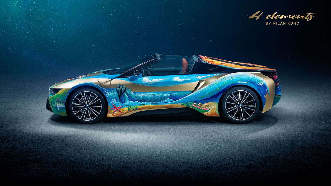 BMW i8 Roadster 4 elements by Milan Kunc
