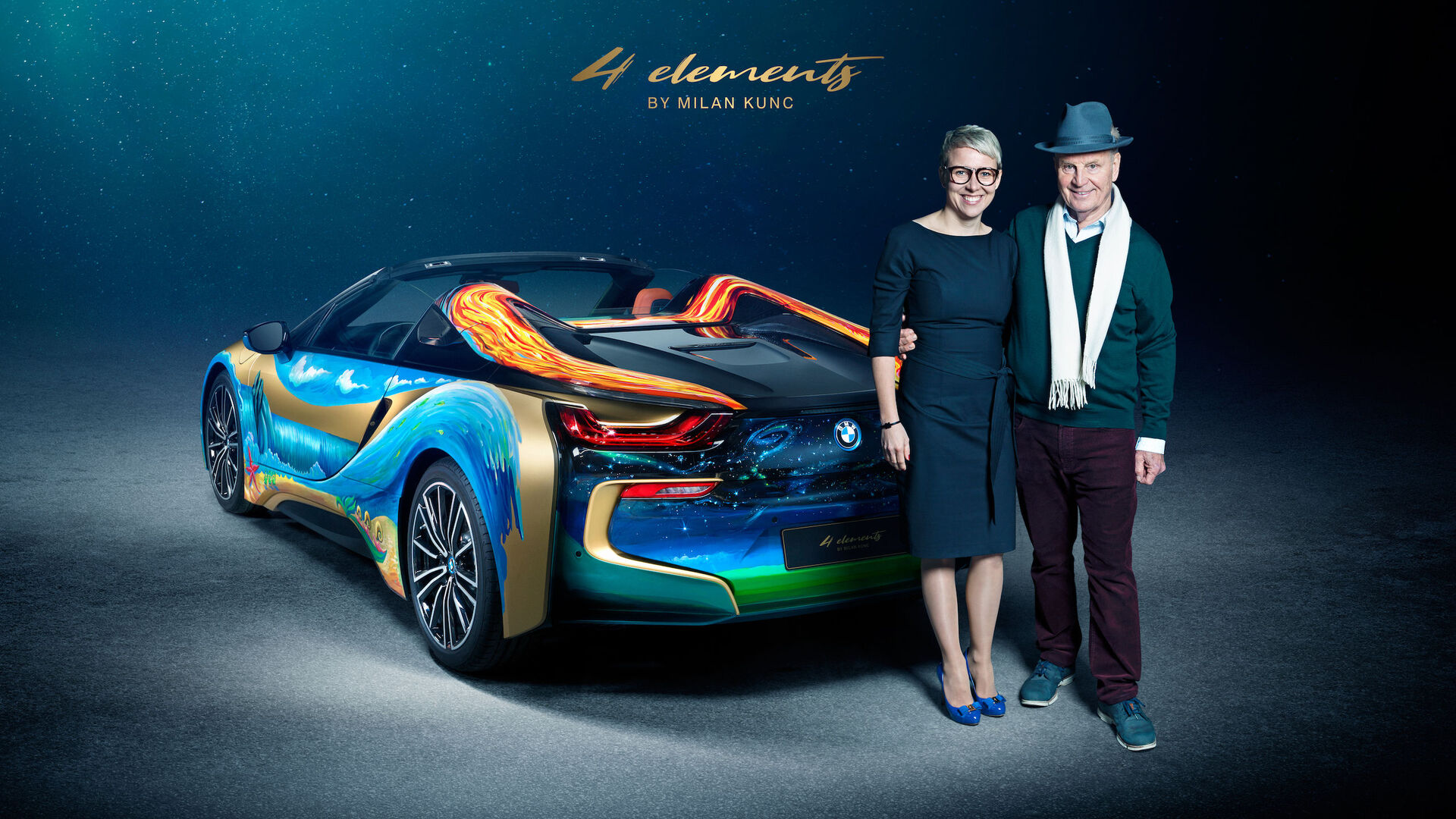 BMW i8 Roadster 4 elements by Milan Kunc