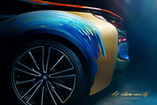 BMW i8 Roadster 4 elements by Milan Kunc
