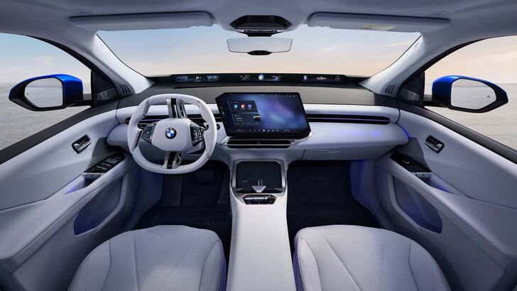 BMW iX3 prodávané v Číně