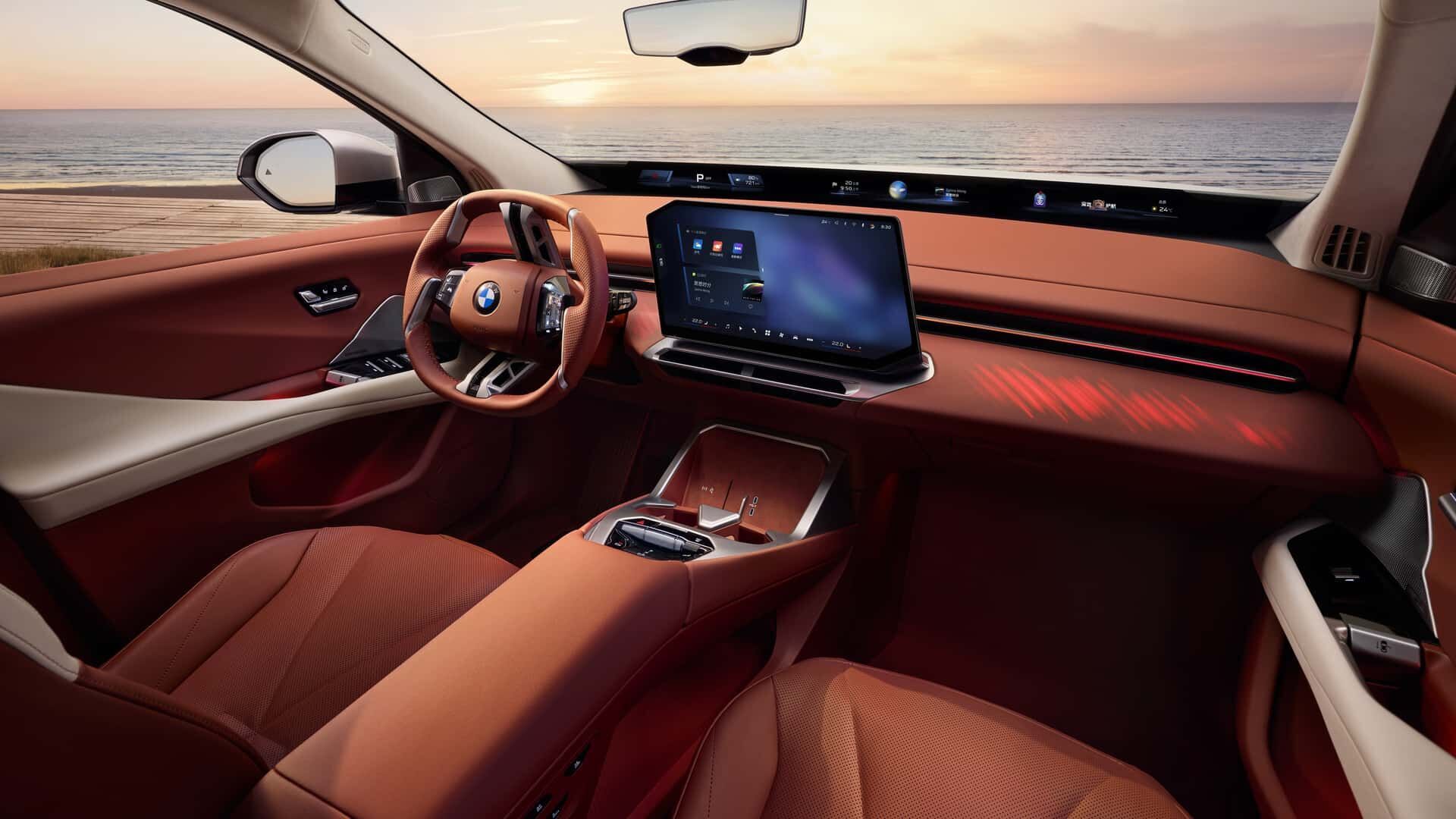 BMW iX3 prodávané v Číně