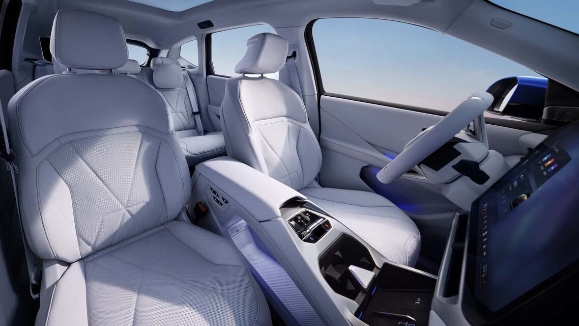 BMW iX3 prodávané v Číně