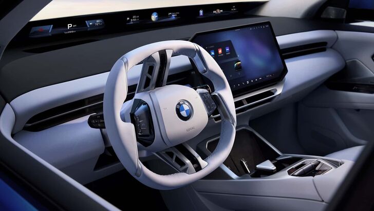 BMW iX3 prodávané v Číně