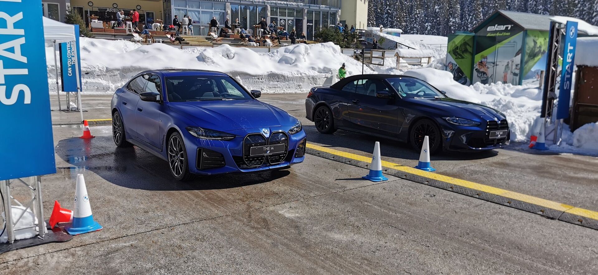 BMW M4 xDrive Cabrio vs. BMW i4 M50