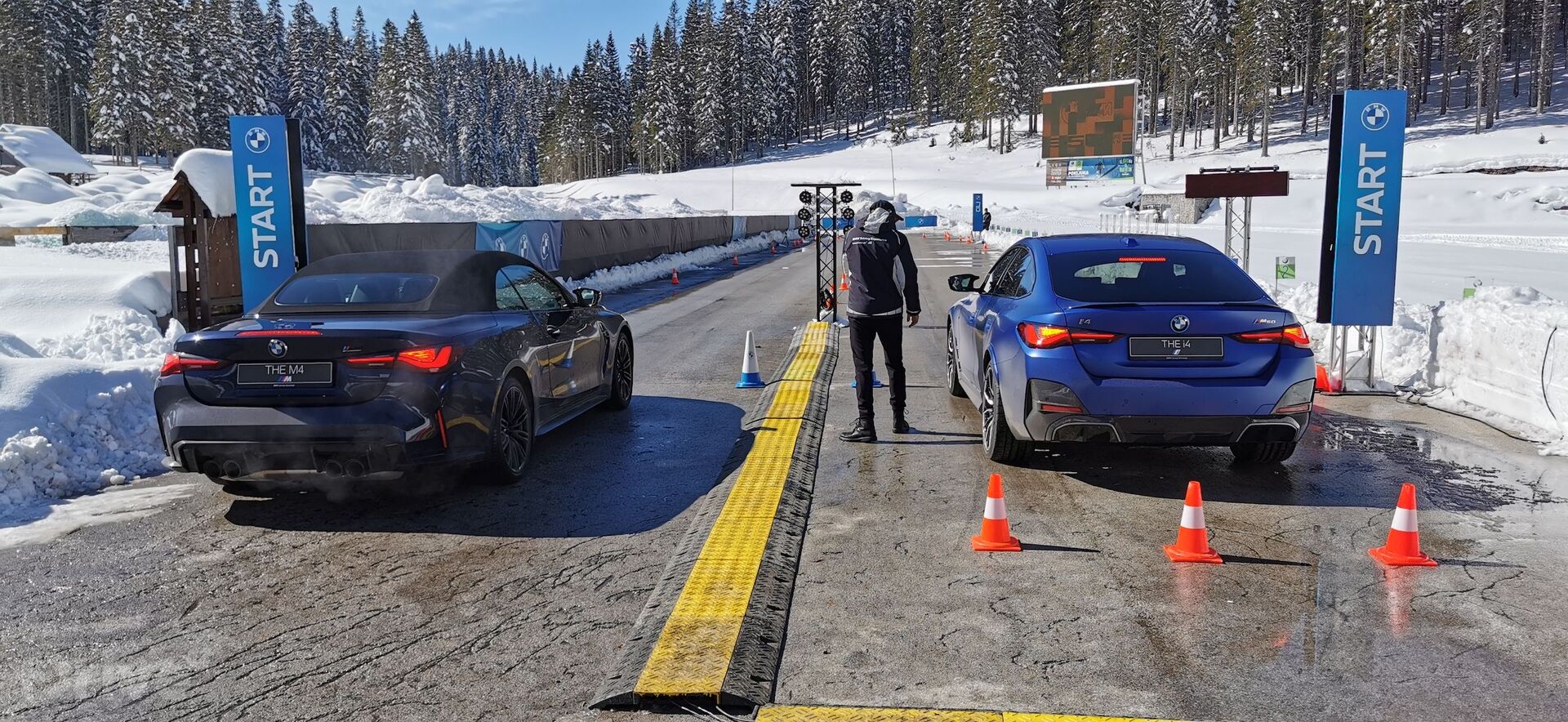 BMW M4 xDrive Cabrio vs. BMW i4 M50