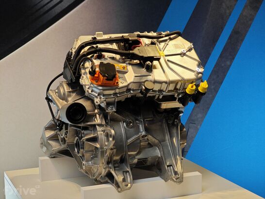 BMW Neue Klasse přední asynchronní elektromotor