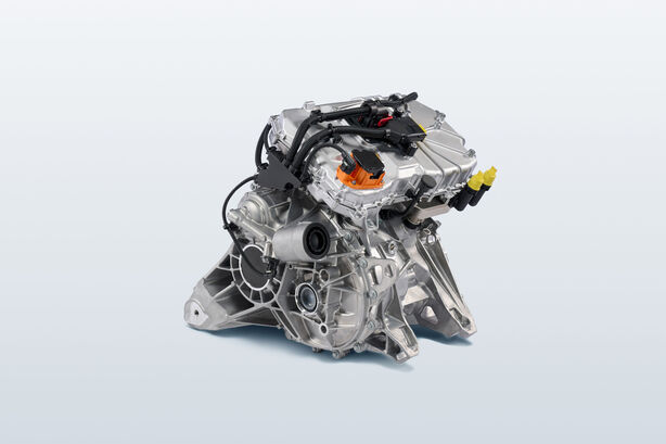 BMW Neue Klasse přední asynchronní elektromotor