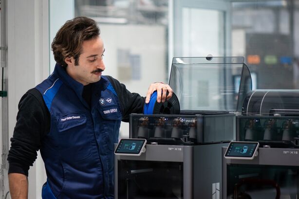 BMW recykluje odpad z 3D tisku