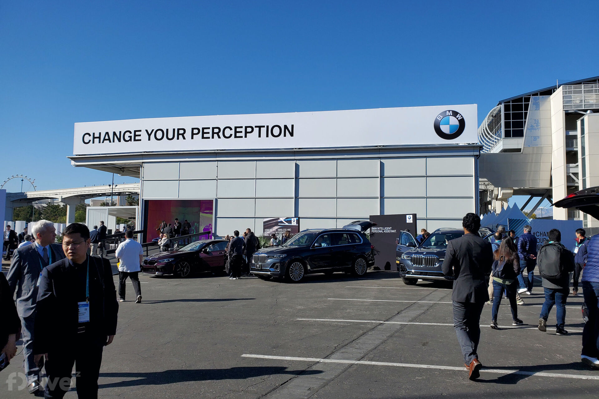 BMW stánek na veletrhu CES v Las Vegas