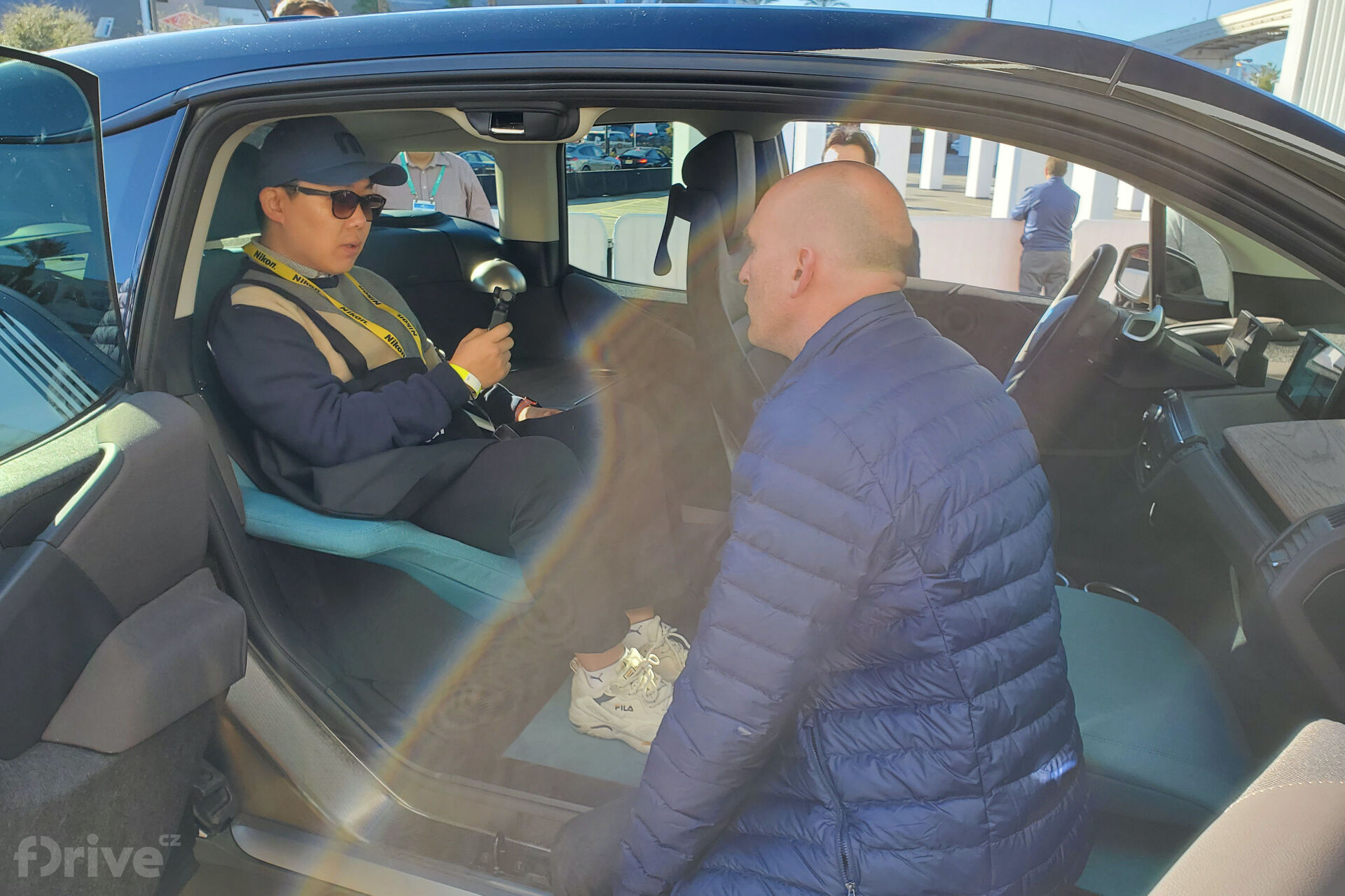 BMW stánek na veletrhu CES v Las Vegas