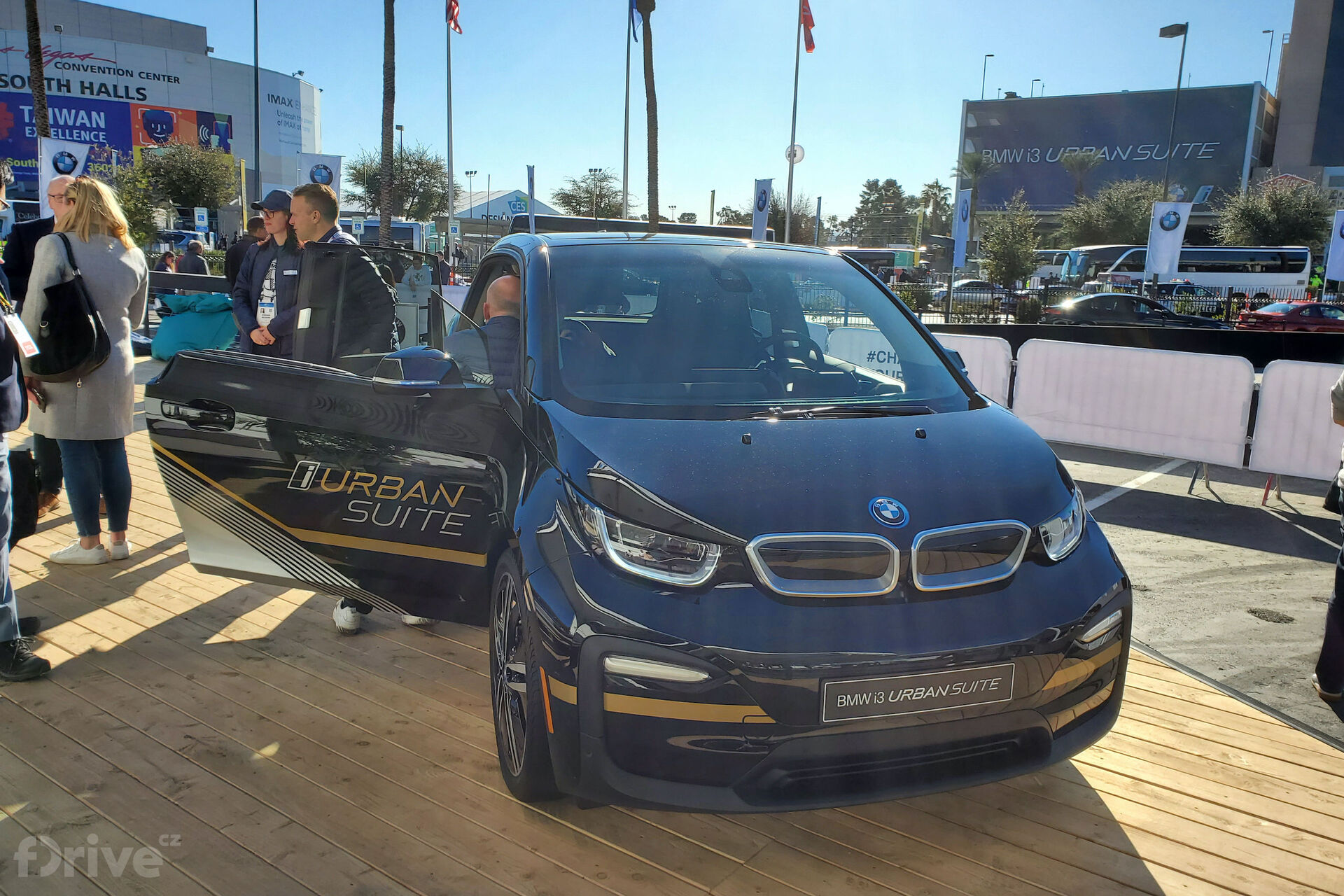 BMW stánek na veletrhu CES v Las Vegas